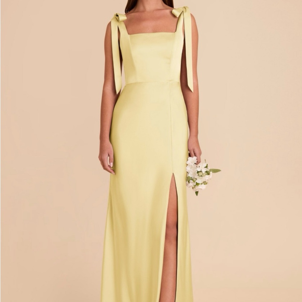 Birdy Grey Alex Yellow Maxi Dress with Slit